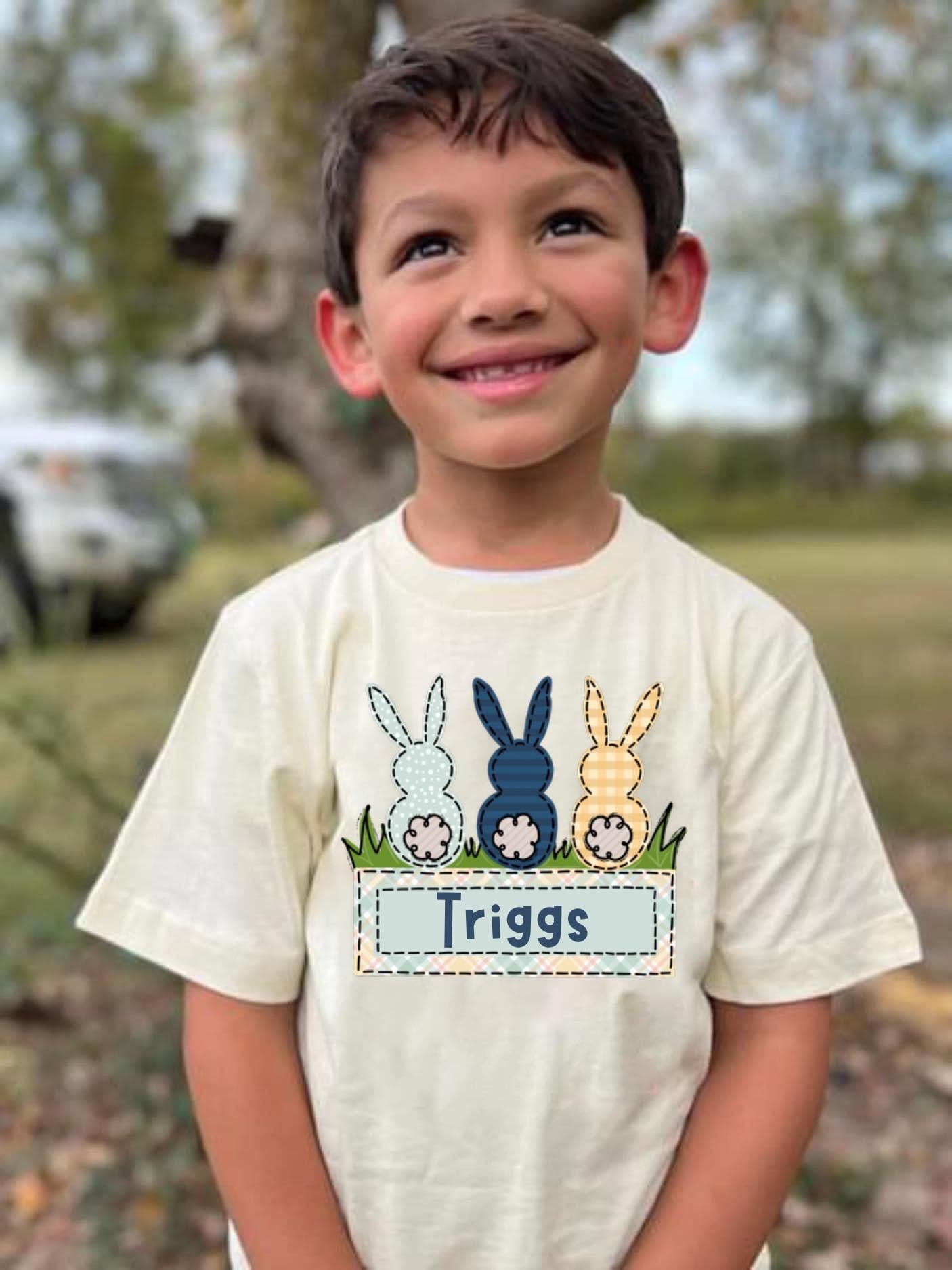 Boys Easter Trio Short Sleeve Tee