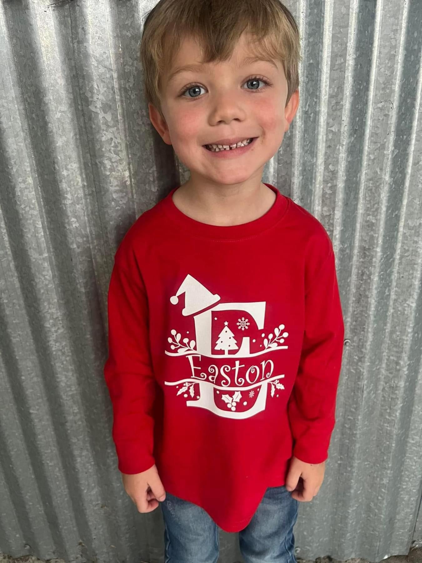 Custom name Christmas Tee