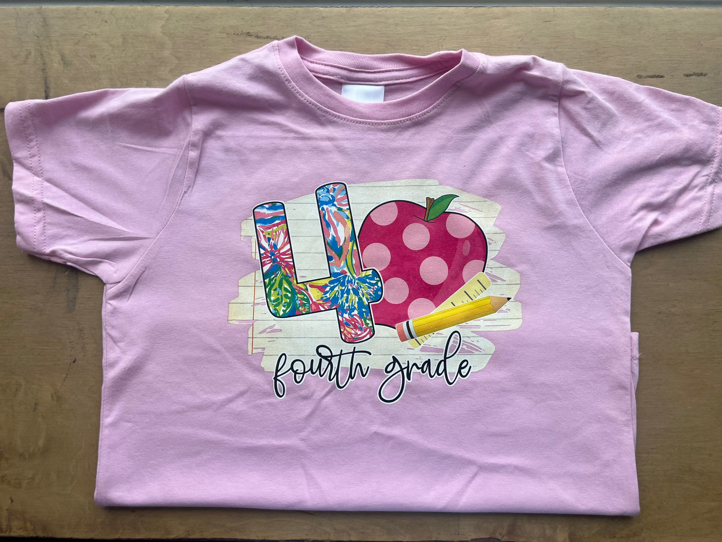 Floral Grade Level Tee