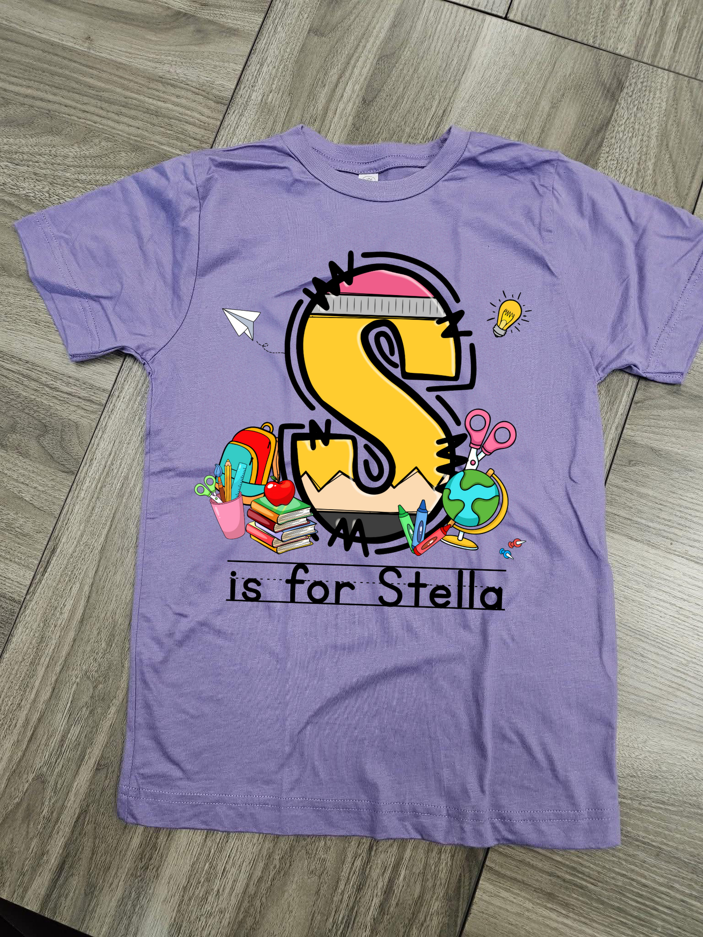 A is For Short Sleeve Tee