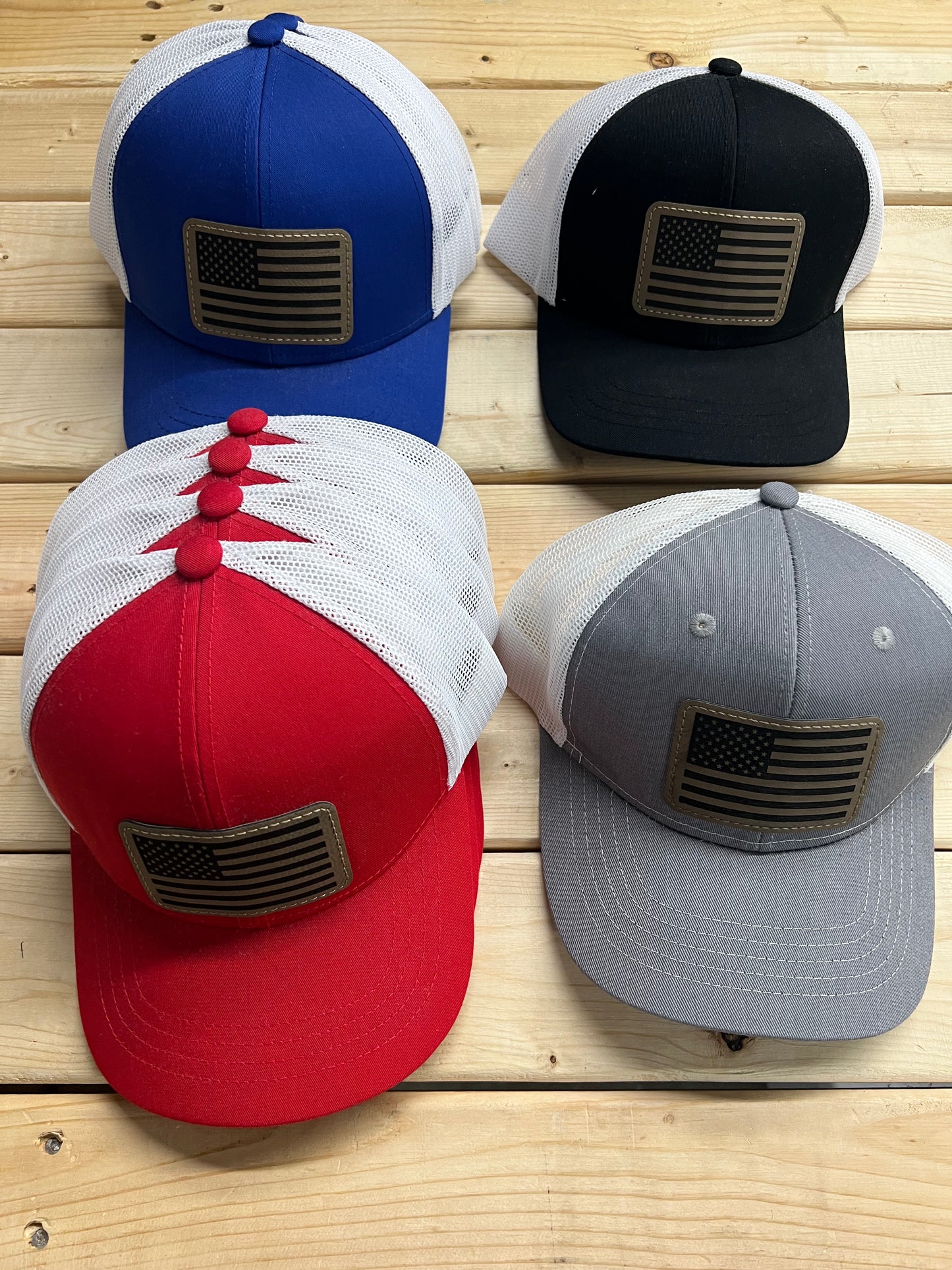 American Flag Patch Hat