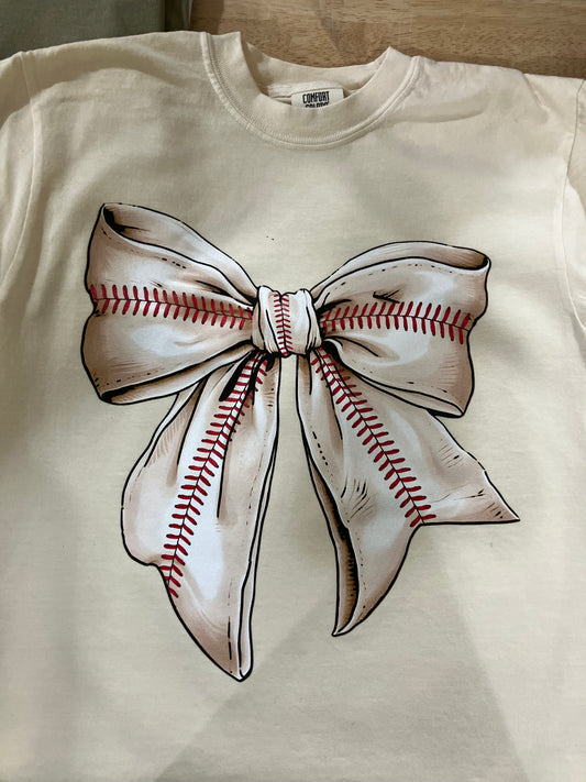 Baseball Bow Tee