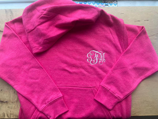 Girl’s Embroidered Hoodie