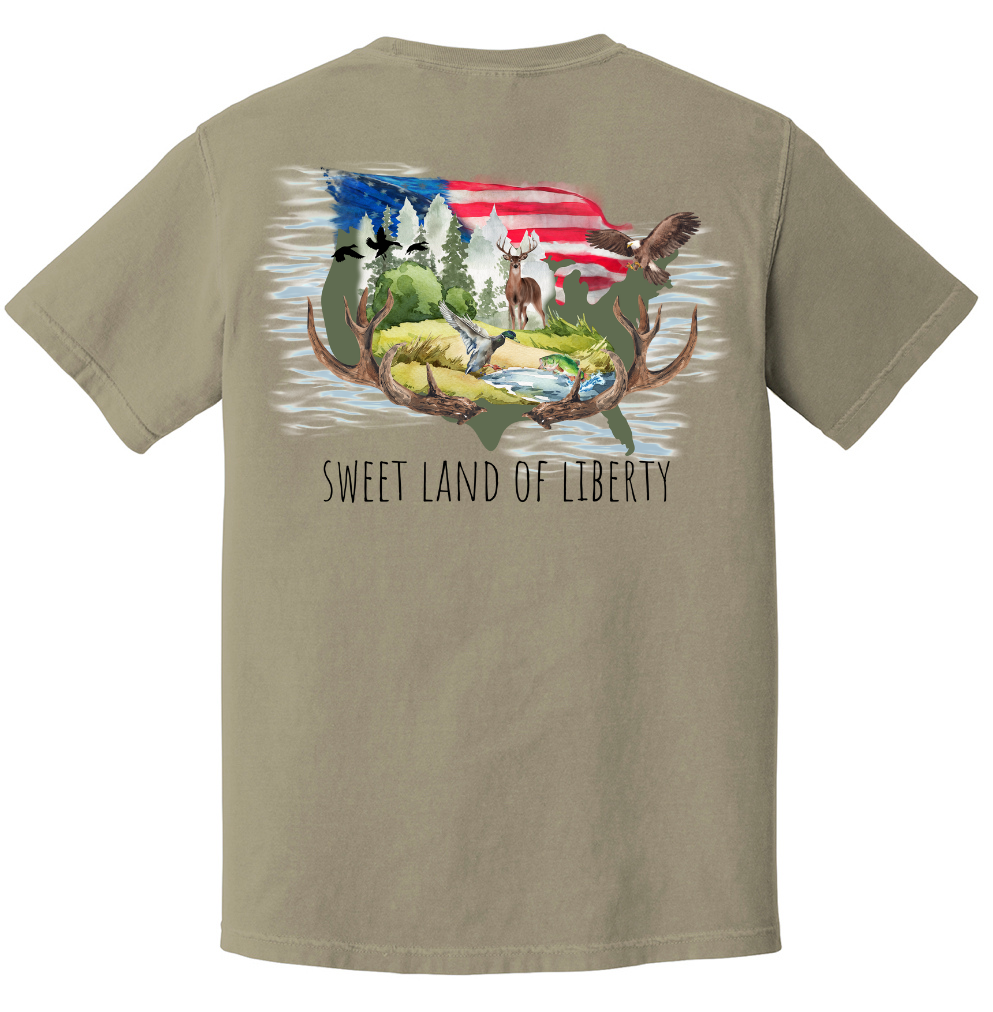 Adult Sweet Land of Liberty Tee
