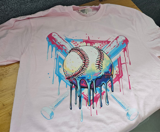 Baseball Drip tee