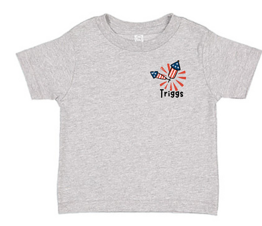 Patriotic Vehicles Boys Tee
