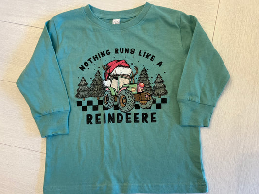 Nothing Runs Like A Reindeere Long Sleeve Tee