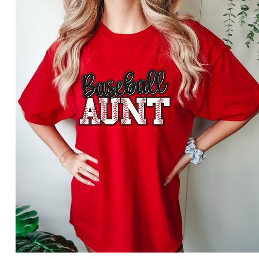 Baseball Aunt