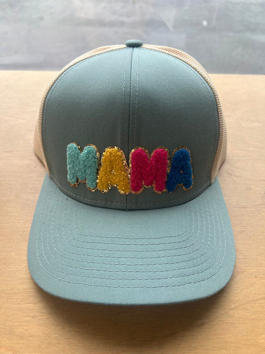 Mama Chenille Patch Hat