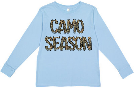 Camo Season long sleeve