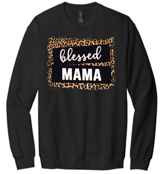Adult Blessed Mama Sweatshirt