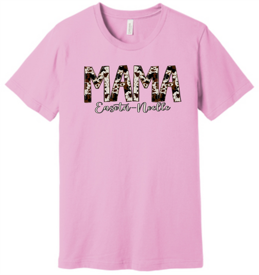 Custom Mama Tee in Lilac