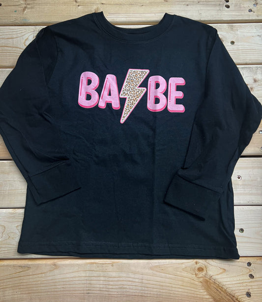 Adult Babe Long Sleeve Tee