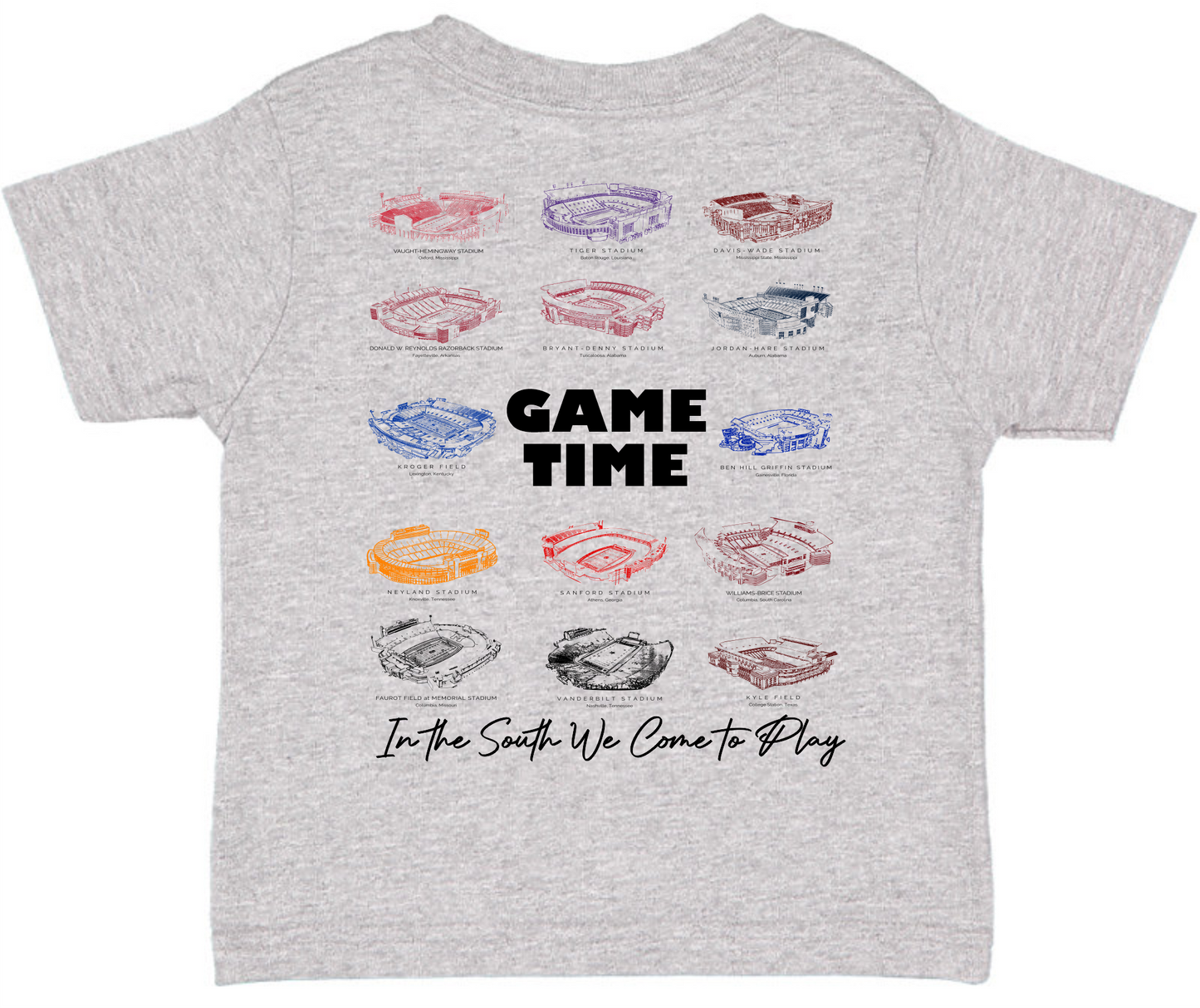 Game time toddler and youth tee